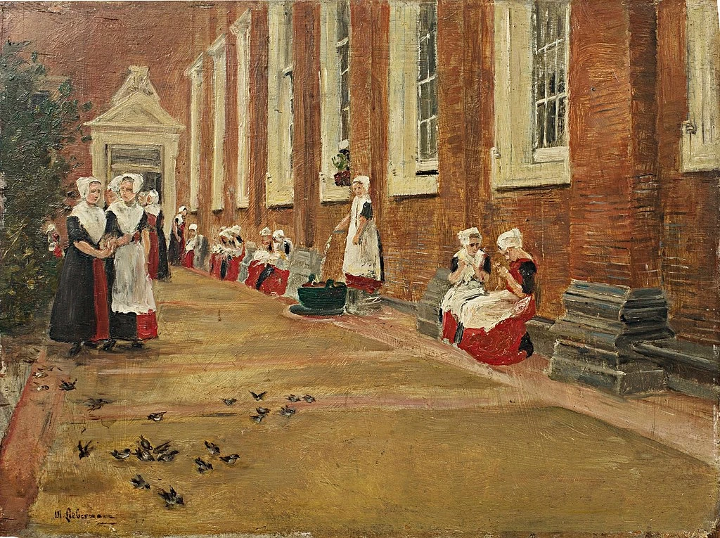 Studio del periodo libero nell'orfanotrofio di Amsterdam - Eberle 1876